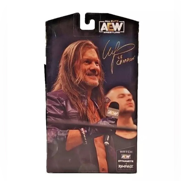 AEW Unrivaled Collection Chris Jericho Wrestling Action Figure #134 - Picture 3 of 6
